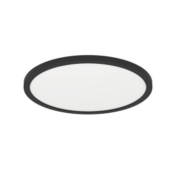 Panou LED MINERARIO negru Eglo 901572, D30 cm, 16.4W