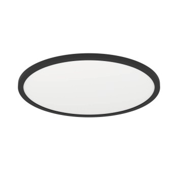 Panou LED MINERARIO negru Eglo 901573, D39 cm, 20.2W