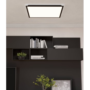 Panou LED MORADILLO negru Eglo 902371, 59.5x59.5 cm, 32.5W