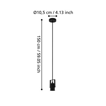 Pendul CALARI Eglo 31073, 1xE27