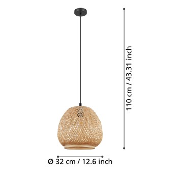 Pendul DEMBLEBY Eglo 43261, 1xE27