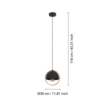Pendul CALLOW Eglo 43755, 1xE27