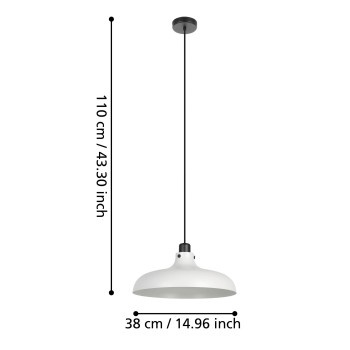 Pendul MATLOCK Eglo 43825, 1xE27