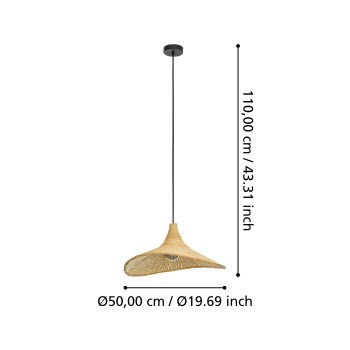Pendul HAXEY Eglo 43869, 1xE27