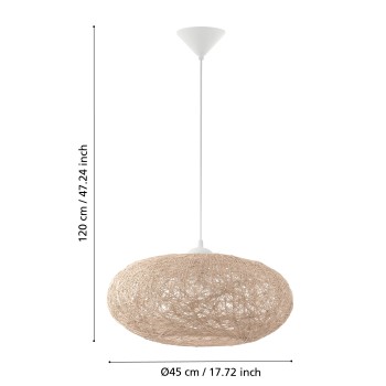 Pendul CAMPILO Eglo 93374, 1xE27