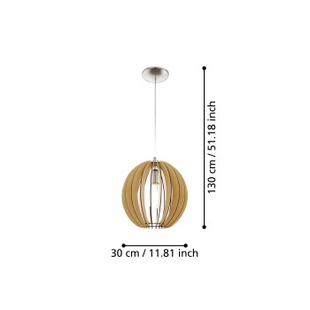 Pendul COSSANO Eglo 94764, 1xE27