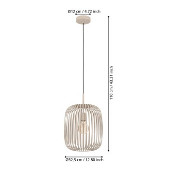 Pendul ROMAZZINA Eglo 900496, 1xE27