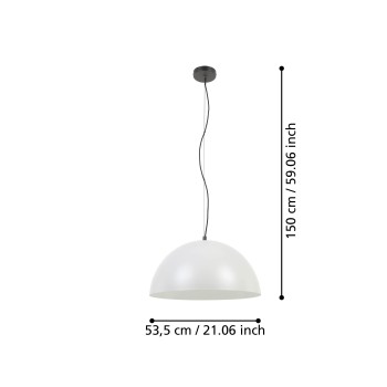 Pendul GAETANO 1 Eglo 900697, 1xE27
