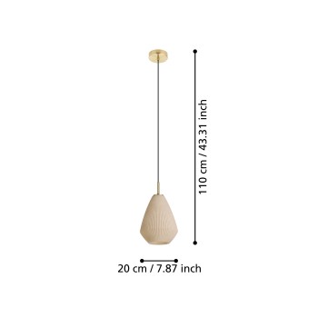 Pendul CAPRAROLA Eglo 900812, 1xE27