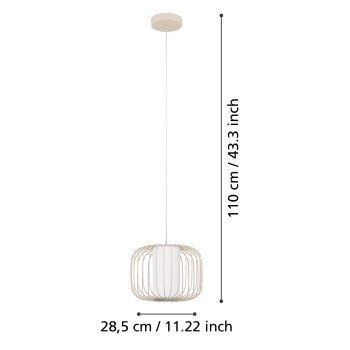 Pendul TERRAROSA Eglo 900867, 1xE27