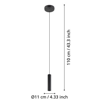 Pendul LED ALMUDAINA Eglo 900926, 5W