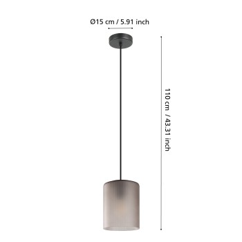 Pendul COLOMERA Eglo 901162, 1xE27