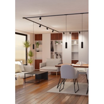 Pendul pe sina EASYT PENDANT Eglo 901651, D6 cm, 1xGU10