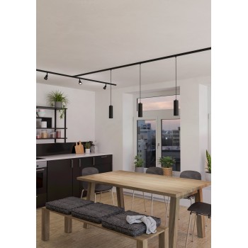 Pendul pe sina EASYT PENDANT Eglo 901651, D6 cm, 1xGU10