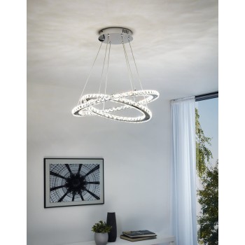 Lustra LED VARRAZO Eglo 31667, 29W