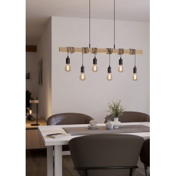 Lustra TOWNSHEND Eglo 43513, 6xE27