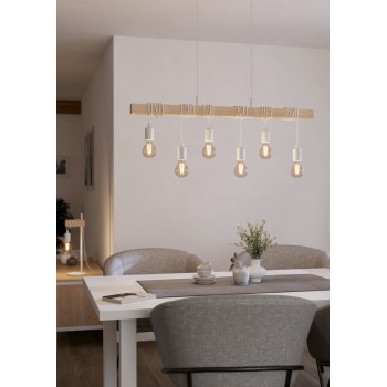 Lustra TOWNSHEND Eglo 43705, 6xE27