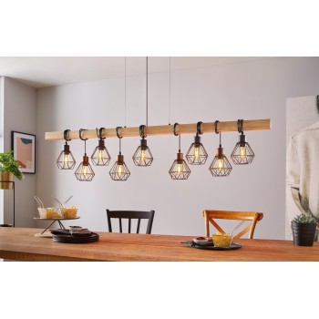Lustra TOWNSHEND 5 Eglo 44077, 9xE27