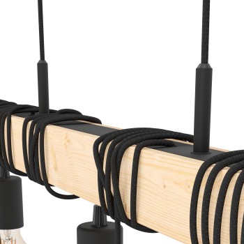 Lustra TOWNSHEND Eglo 44099, 9xE27