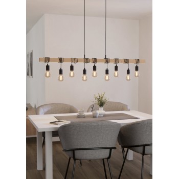 Lustra TOWNSHEND Eglo 44099, 9xE27