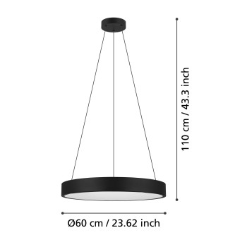 Lustra LED MARGHERA-Z Eglo 900068, 6.5W