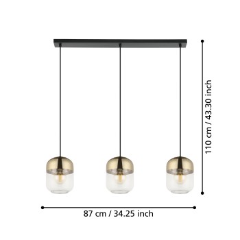 Lustra MARYVILLA Eglo 900551, 3xE27