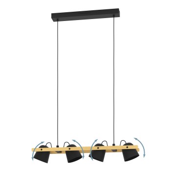 Lustra LED HORNWOOD-Z Eglo 900883, 3.7W