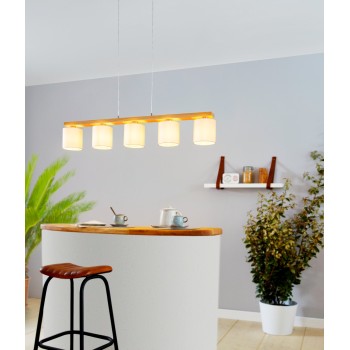 Lustra CASTRALVO Eglo 901291, 5xE27
