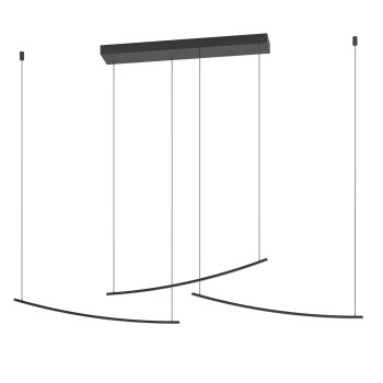Lustra LED VILLEGGI Eglo 902166, 22W