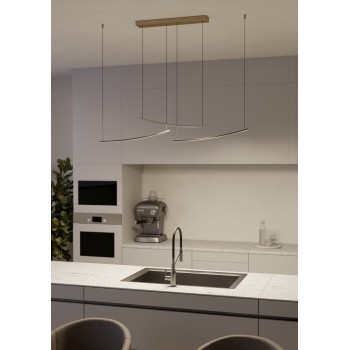 Lustra LED VILLEGGI Eglo 902167, 22W