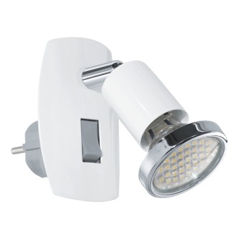 Aplica de perete cu stecher MINI 4 Eglo 902365, 1xGU10