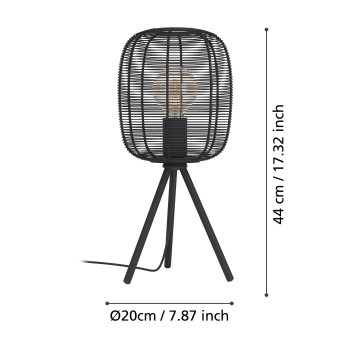 Veioza RINROE Eglo 43967, 1xE27
