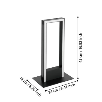 Veioza LED SALVILANAS-Z Eglo 99682, 16W