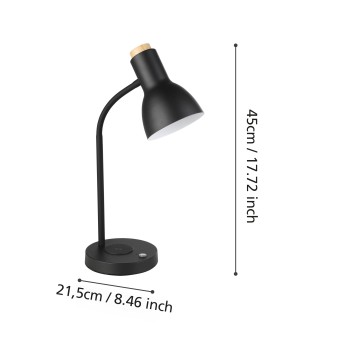 Veioza LED VERADAL-QI Eglo 900628, 5.5W