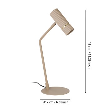 Veioza CAMINIA Eglo 901154, 1xGU10