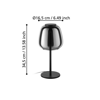 Veioza LED ALFERO-Z Eglo 901195, 7.7W