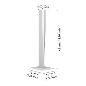 Veioza LED BOLOGNANO-Z Eglo 901834, 9W