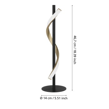 Veioza LED CONAPRATO Eglo 902137, 8.8W