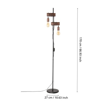 Lampadar TOWNSHEND 4 Eglo 43526, 2xE27