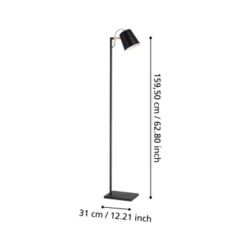 Lampadar LACEY Eglo 43614, 1xE27