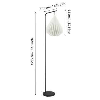Lampadar MINTING Eglo 43895, 1xE27
