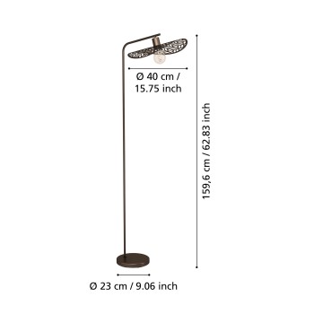 Lampadar SWABY Eglo 44127, 1xE27