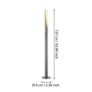 Lampadar BARBOTTO Eglo 97584, 1xGU10