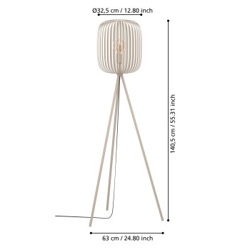 Lampadar ROMAZZINA Eglo 900523, 1xE27