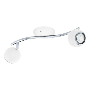 Plafoniera BIMEDA alb/crom Eglo 31002, 36.5x10 cm, 2xGU10