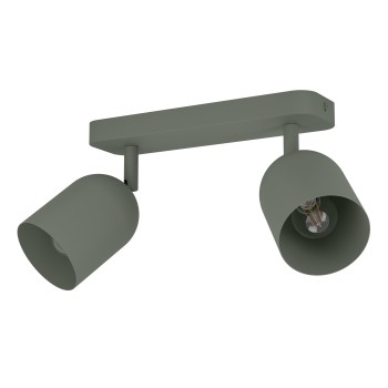 Plafoniera TILSTON verde Eglo 44133, 28x8 cm, 2xE14