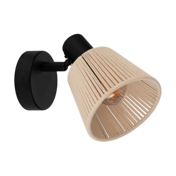 Plafoniera SEAGARD negru Eglo 44138, L11.5 cm, 1xE14