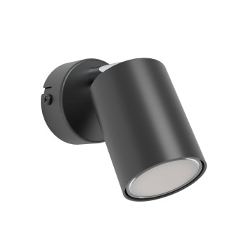 Plafoniera RECISO-E negru Eglo 74006, D6 cm, 1xGU10