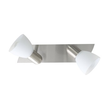 Plafoniera ENEA nichel satinat Eglo 90984, 30x7 cm, 2xE14