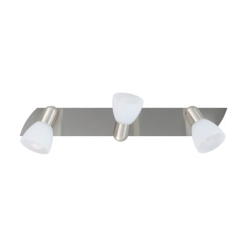 Plafoniera ENEA nichel satinat Eglo 90985, 50x7 cm, 3xE14